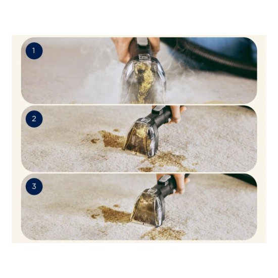 Bissell SpotClean HydroSteam – Перяща Прахосмукачка за Почистване на Килими и Тапицерии